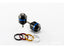 Puig Short Bar Ends With Inserts for Honda VFR800F (14-18)
