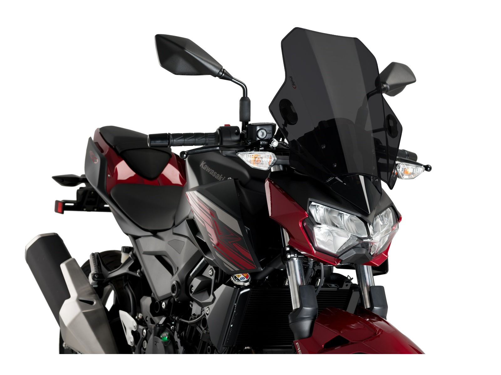 Puig Bat Screen In Clear for Kawasaki Z400 (19-24)