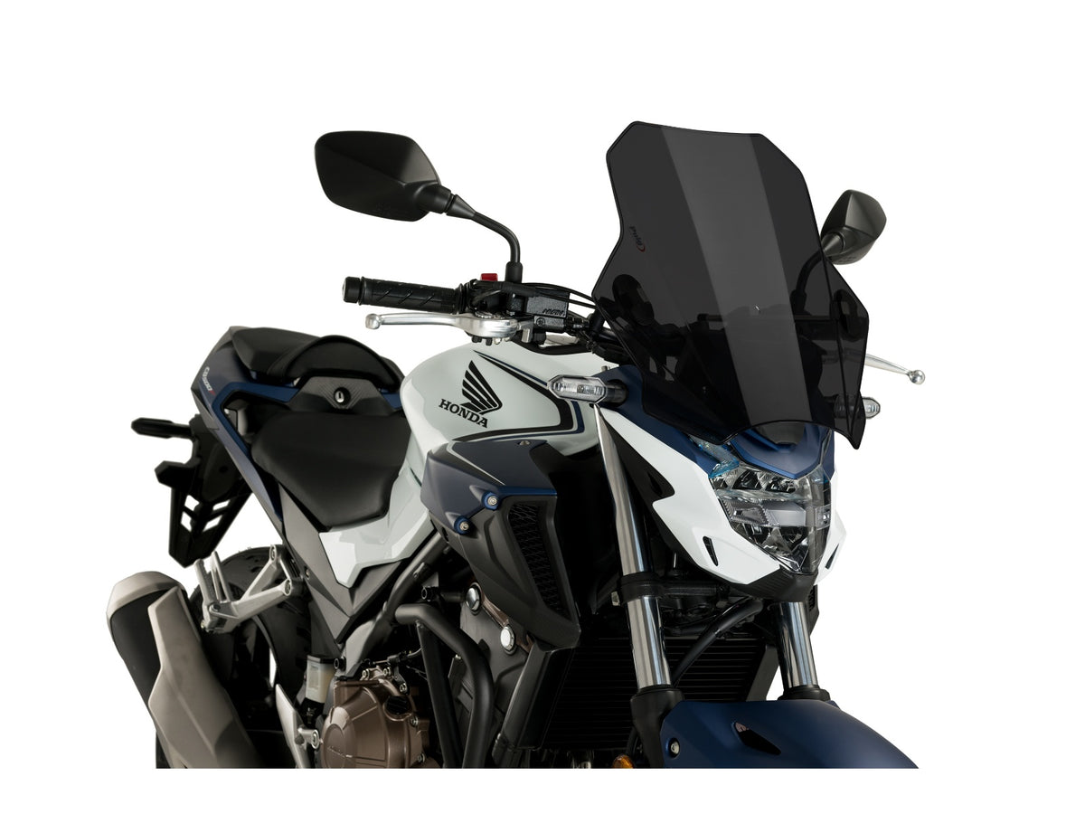 Puig Bat Screen In Clear for Honda CB500 FA (13-15)