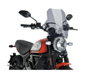 Puig Bat Screen In Clear for Ducati Scrambler Icon (15-22)
