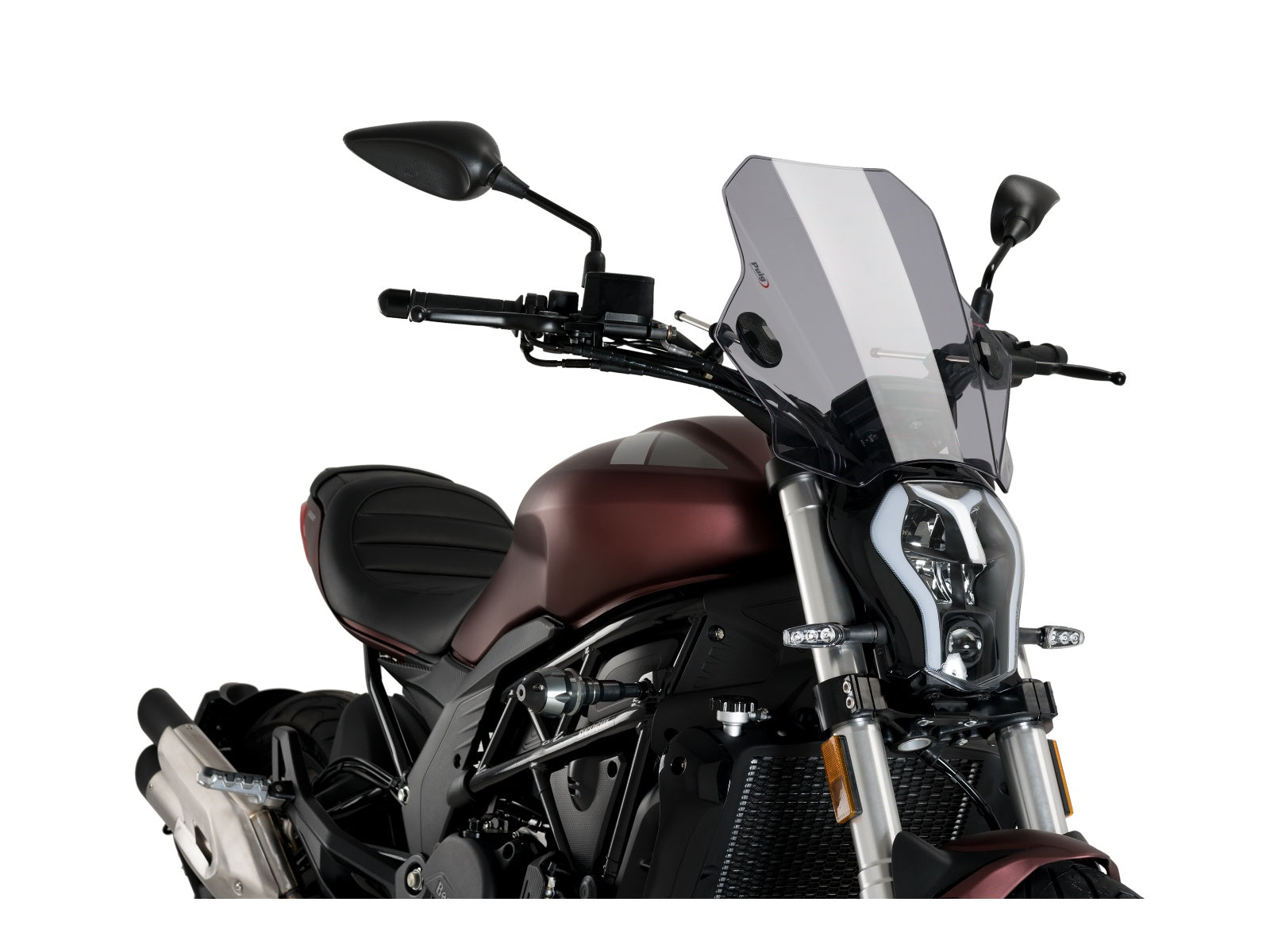 Puig Bat Screen In Clear for Benelli 502 Cruiser (19-25)