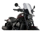 Puig Bat Screen In Clear for Honda CMX1100 Rebel (21-25)