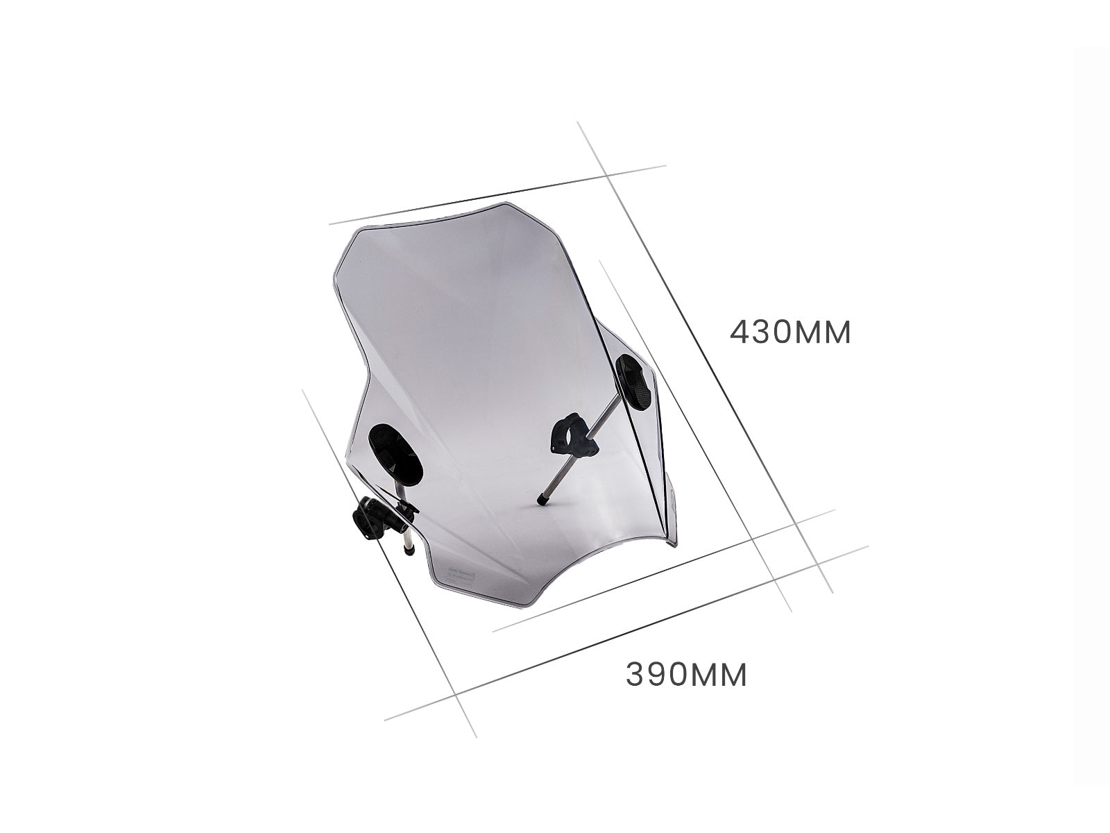 Puig Bat Screen In Clear for BMW R Nine T Urban G/S (17-24)