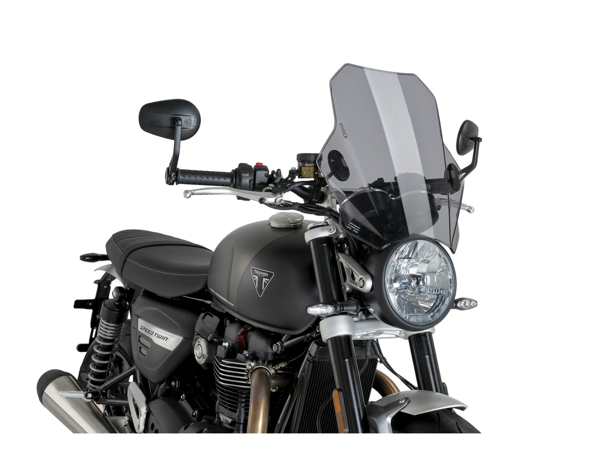 Puig Bat Screen In Clear for Triumph Speed Twin 1200 (19-24)