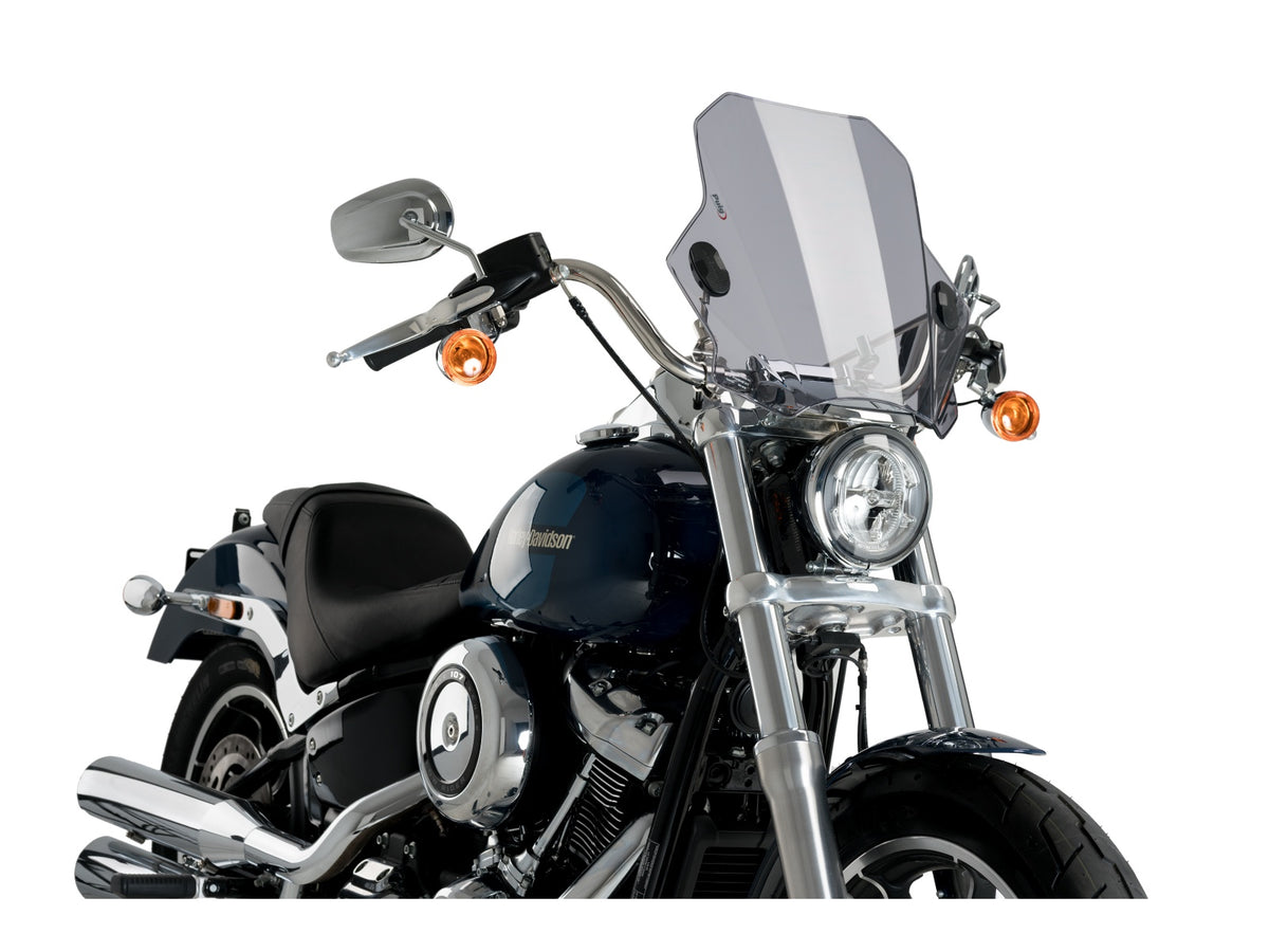 Puig Bat Screen In Clear for Harley Davidson Softail Low Rider FXLR (18-20)