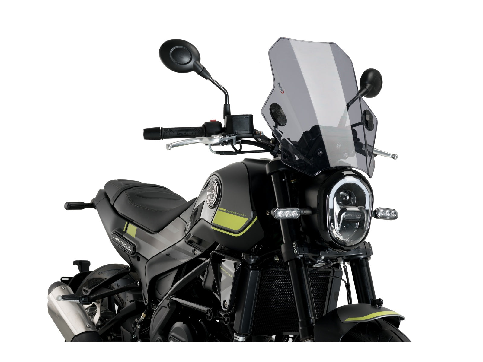 Puig Bat Screen In Clear for Benelli Leoncino 250 (20-25)