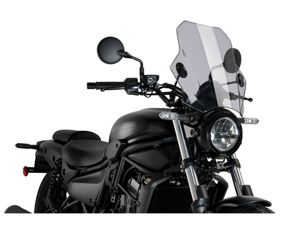Puig Bat Screen In Clear for Kawasaki Eliminator 500 (24-25) Main image