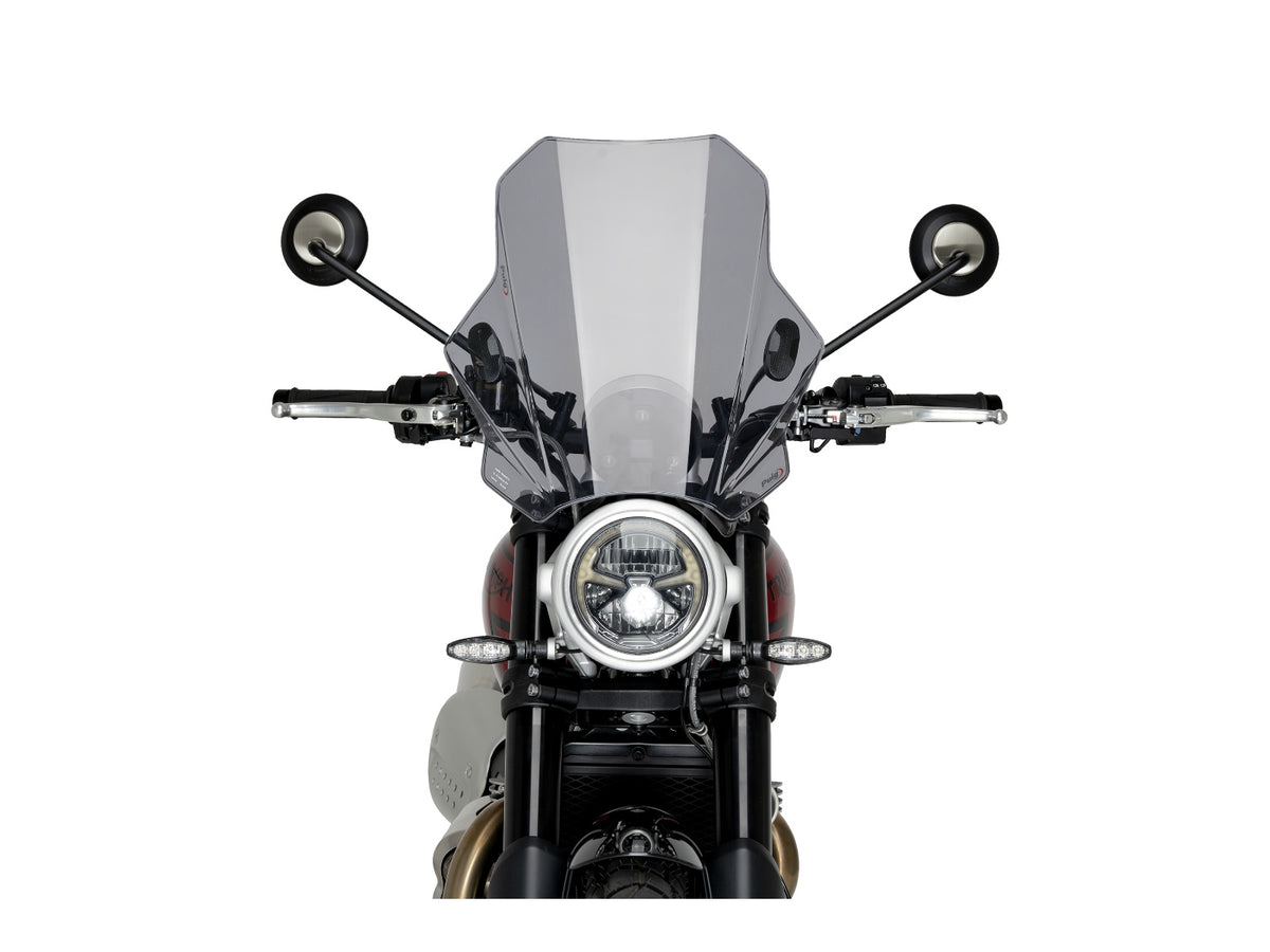 Puig Bat Screen In Clear for Triumph Scrambler 1200 XE (24-25) Main image