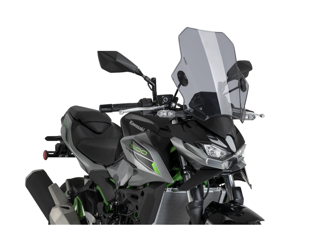 Puig Bat Screen In Clear for Kawasaki Z500 SE (24-25) Main image