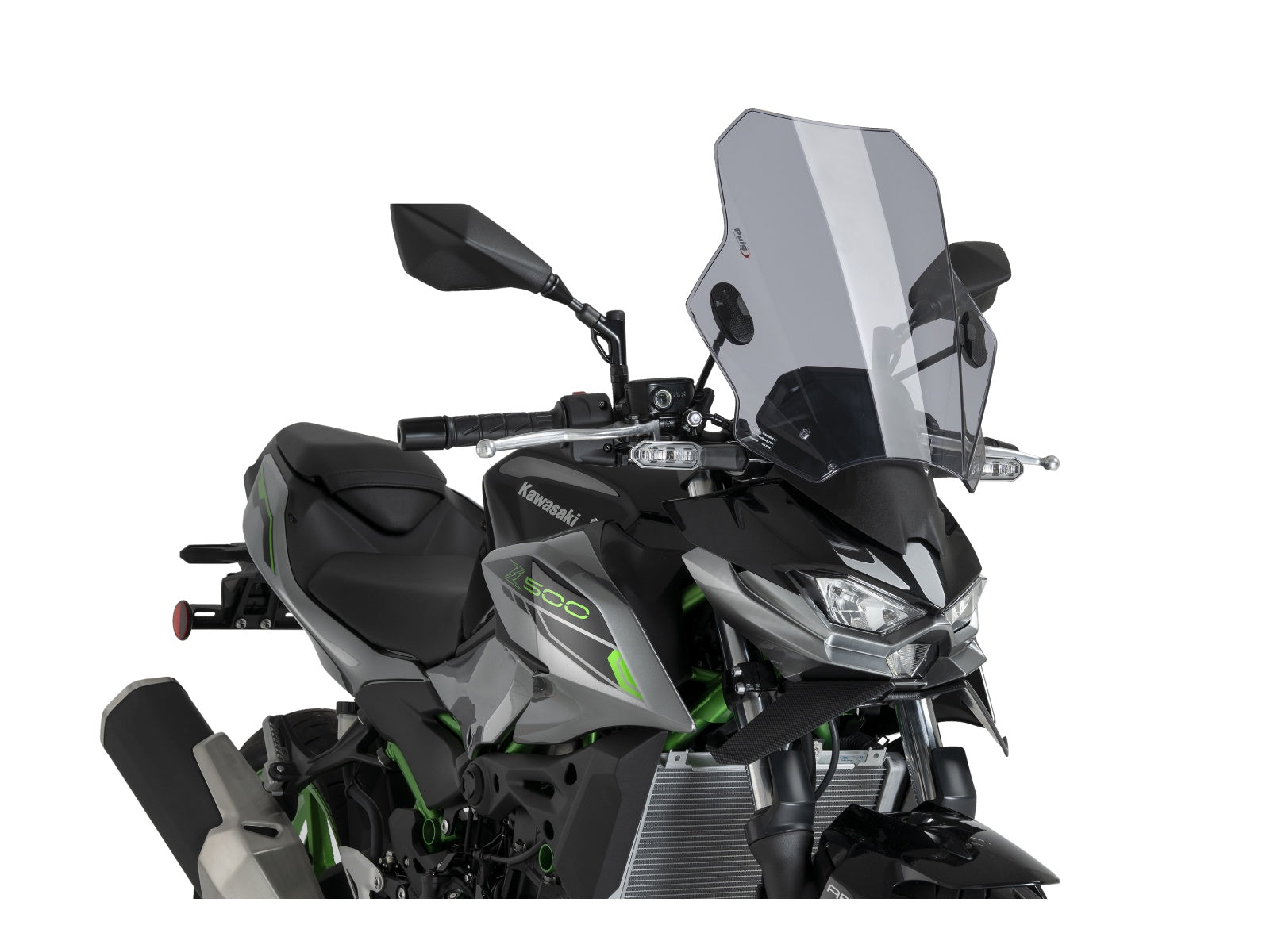 Puig Bat Screen In Clear for Kawasaki Z500 SE (24-25)