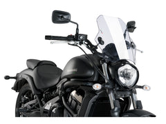 Puig Bat Screen In Clear for Kawasaki Vulcan S Cafe (17-20)