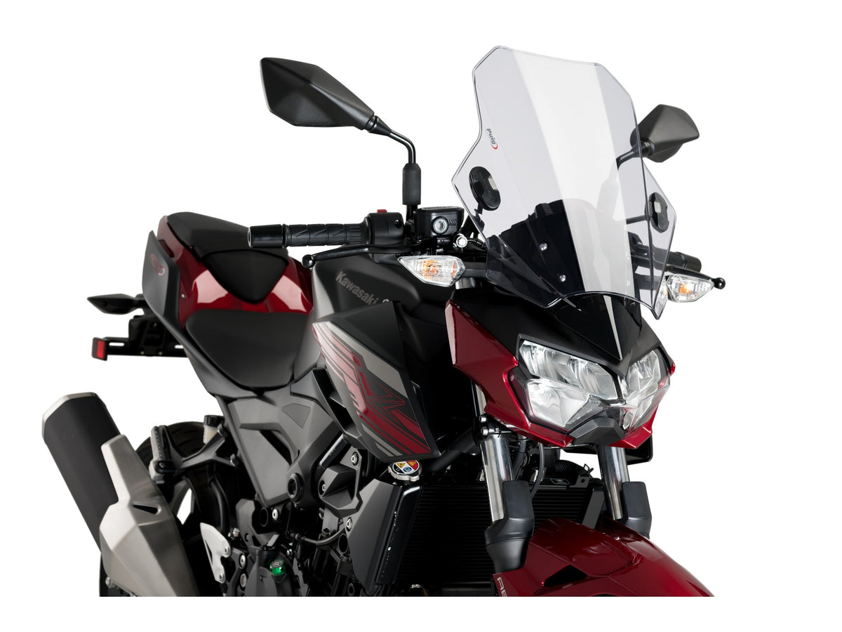 Puig Bat Screen In Clear for Kawasaki Z400 (19-24) Main image