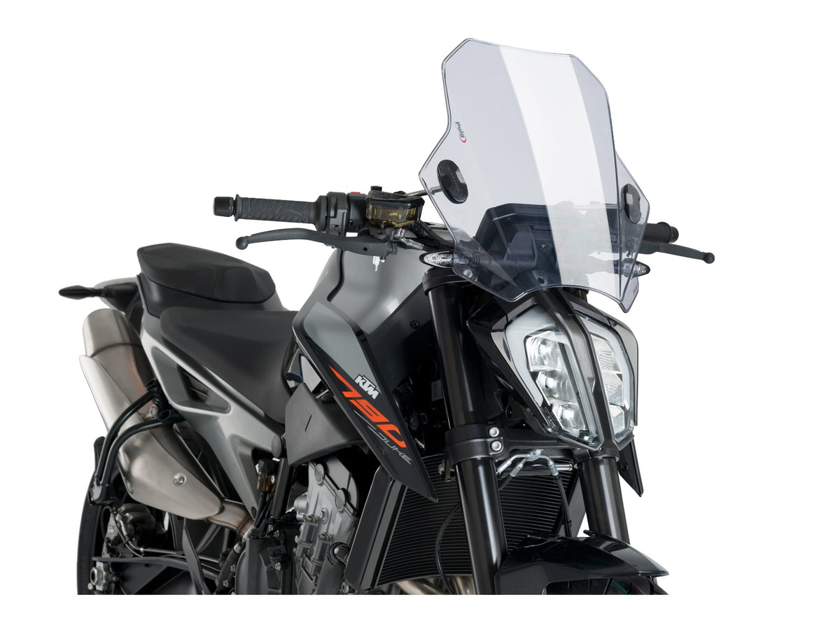 Puig Bat Screen In Clear for KTM 790 Duke (20-25) Main image