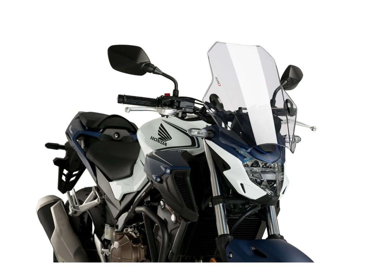 Puig Bat Screen In Clear for Honda CB500 FA (13-15)