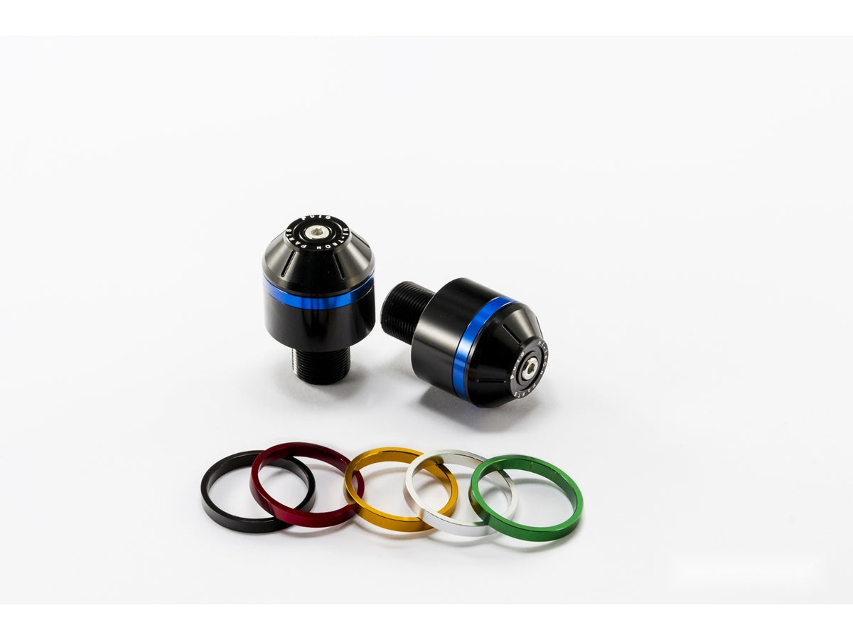 Puig Short Bar Ends With Inserts for Kawasaki Ninja ZX-10R (04-05)