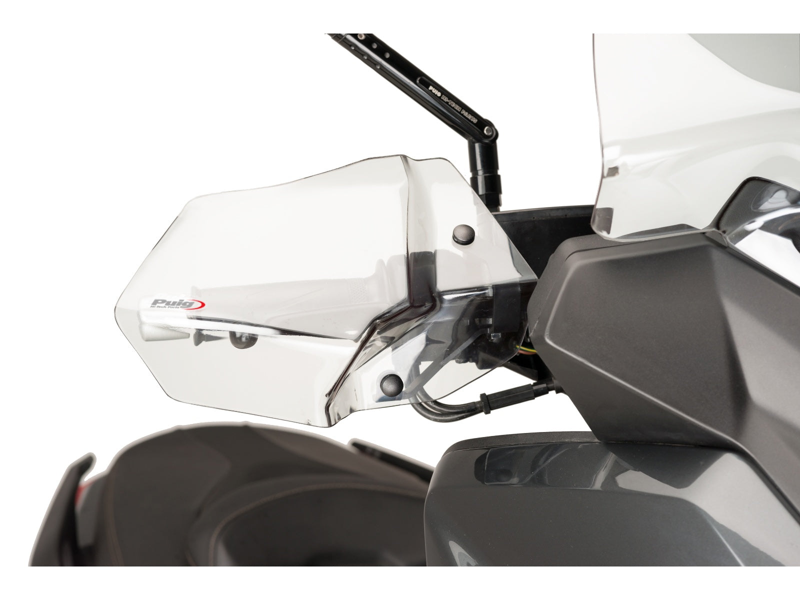 Puig Scooter Handguards In Clear for Yamaha XMax 400 (13-23)
