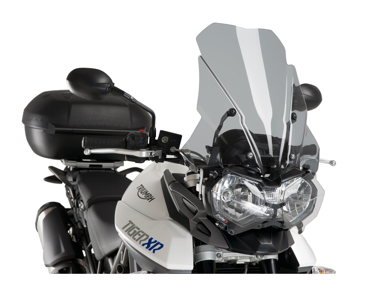 Puig Headlight Protector In Clear for Triumph Tiger 800 XCA (15-19)