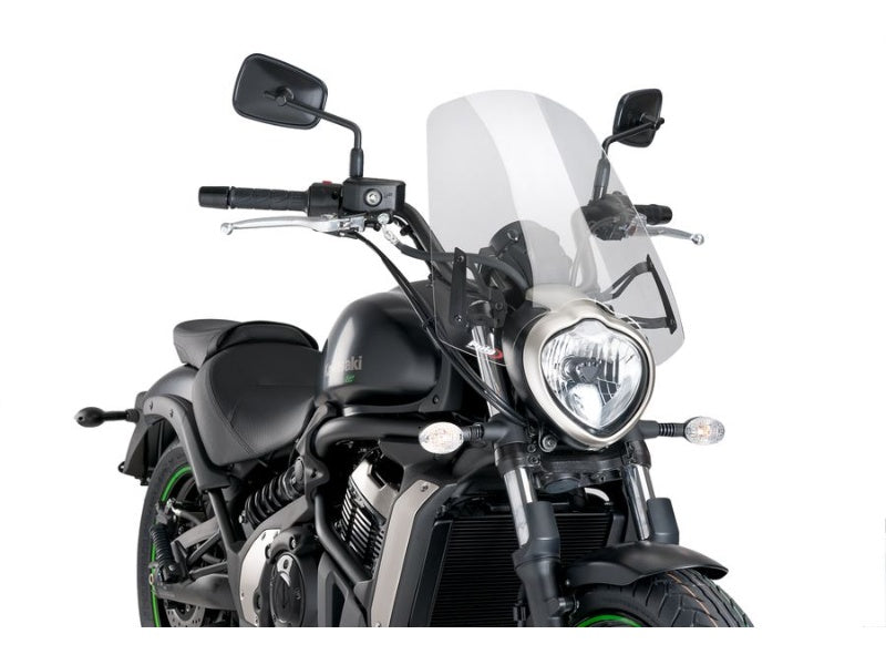 Puig New Generation Touring Screen In Clear for Kawasaki Vulcan S Cafe (17-20)