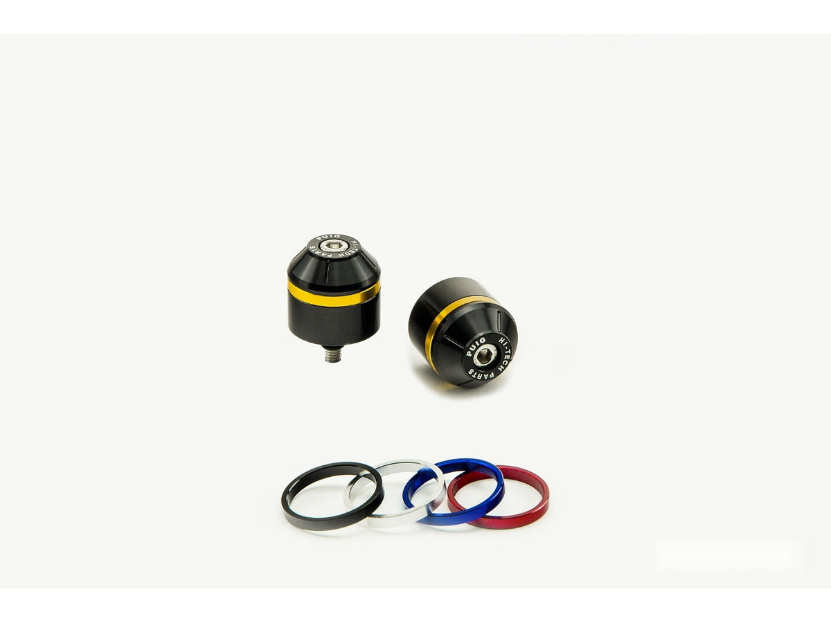 Puig Short Bar Ends With Inserts for Yamaha R1 (15-24)