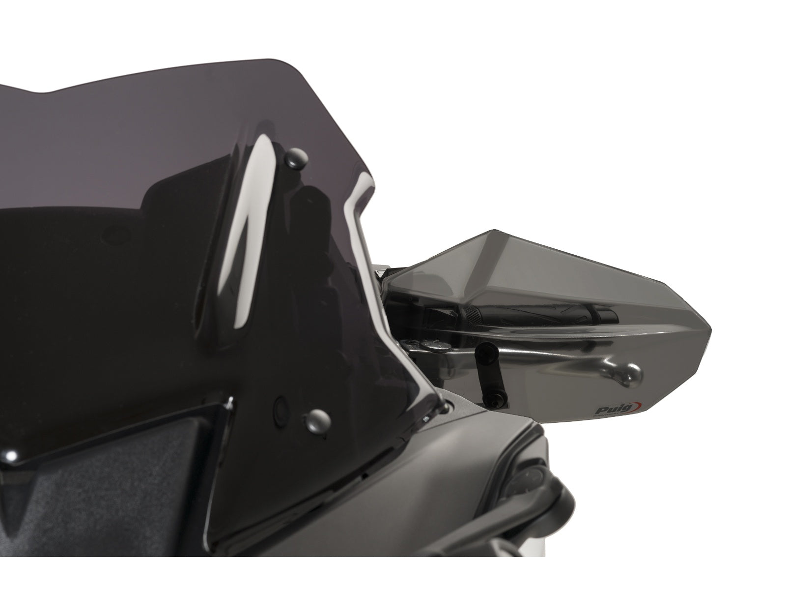 Puig Scooter Handguards In Dark Smoke for Yamaha TMax 530 SX (17-19)