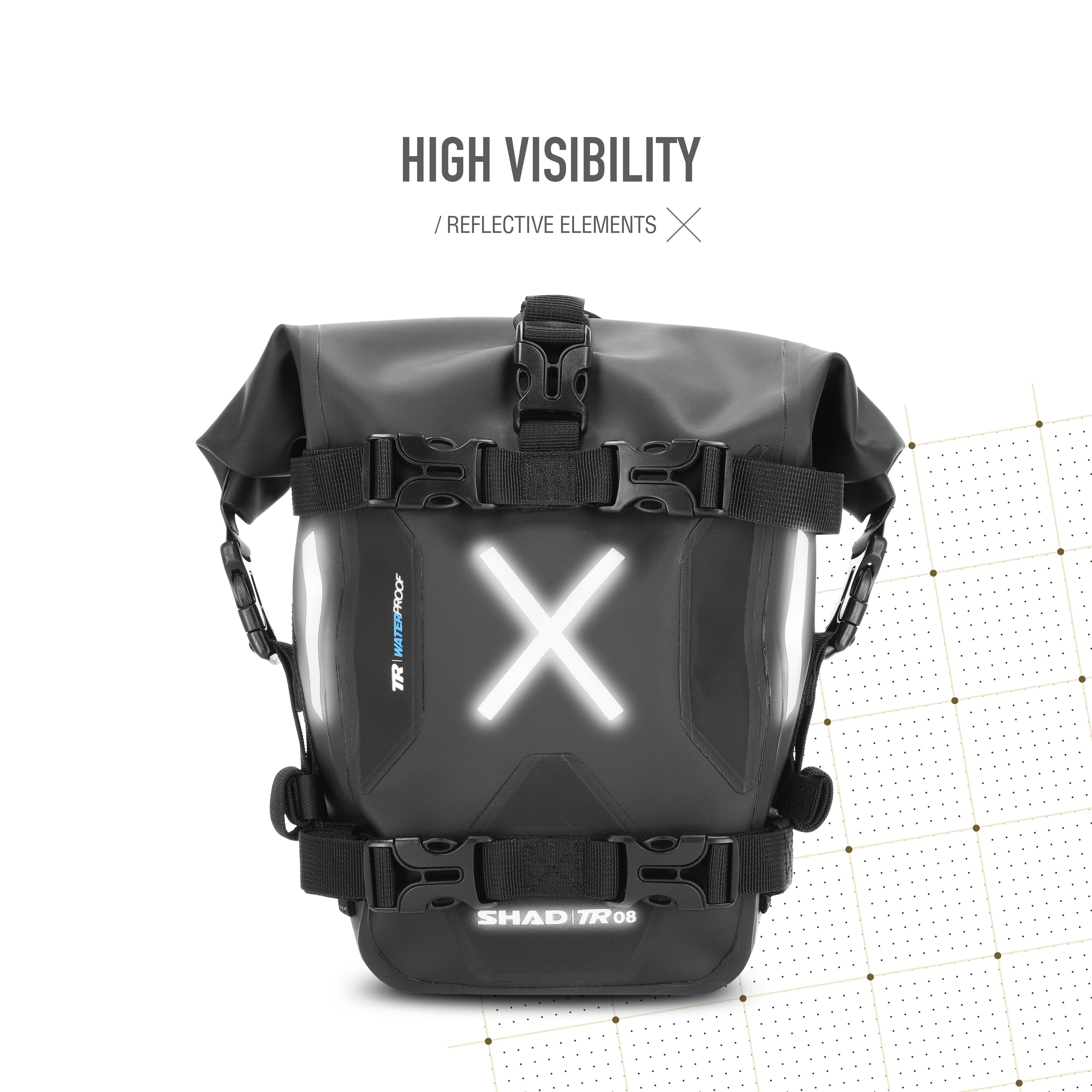 SHAD TR08 Engine Bar Bag