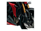 Puig Front Mudguard Extender In Black for Suzuki GSX S 1000 (15-20)