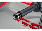 Puig Short Bar Ends With Inserts In Black for BMW G310 GS (17-25)