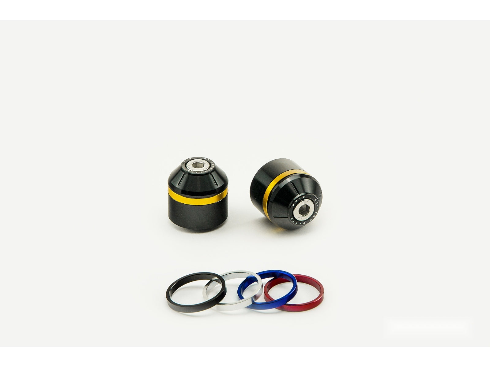 Puig Short Bar Ends With Inserts for Kawasaki Ninja ZX-10RR (17-18)