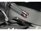 Puig Short Bar Ends With Inserts In Black for Kawasaki ZX-10R SE (18-20)