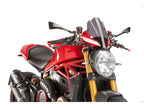 Puig New Generation Touring Screen In Clear for Ducati Monster 1200 S (14-20)