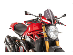 Puig New Generation Touring Screen In Clear for Ducati Monster 1200 S (14-20)