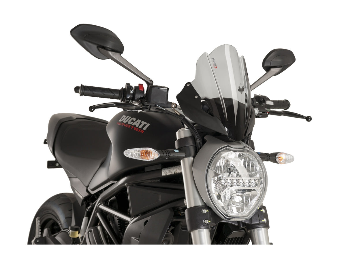 Puig New Generation Touring Screen In Clear for Ducati Monster 797 Plus (17-20)