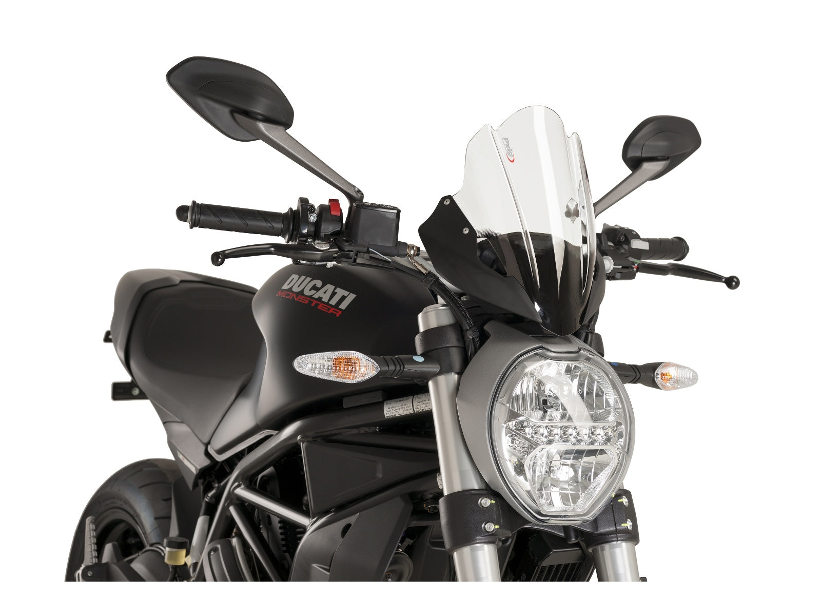 Puig New Generation Touring Screen In Clear for Ducati Monster 797 Plus (17-20)