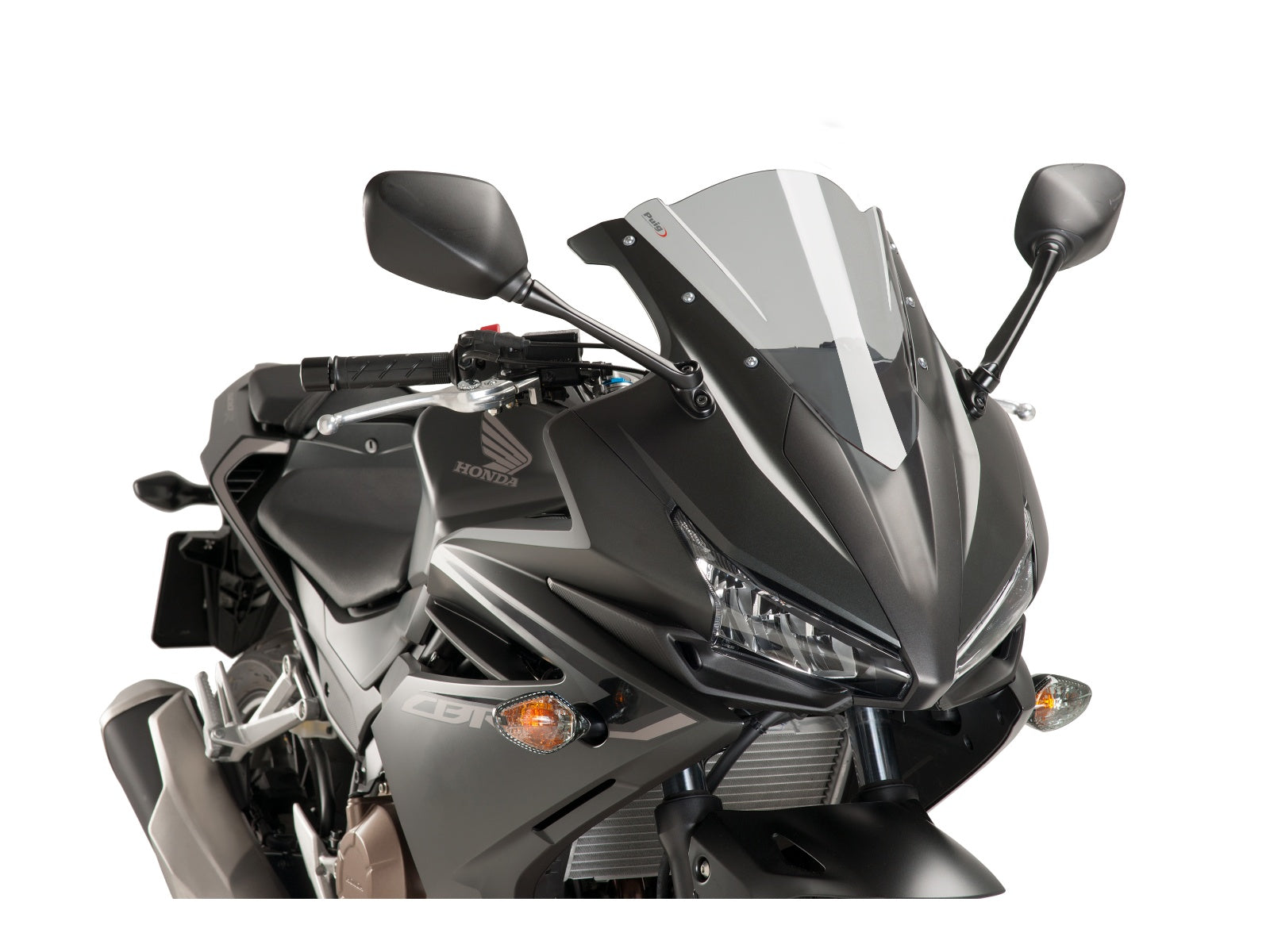 Puig Z-Racing Screen In Clear for Honda CBR500 R (16-18)