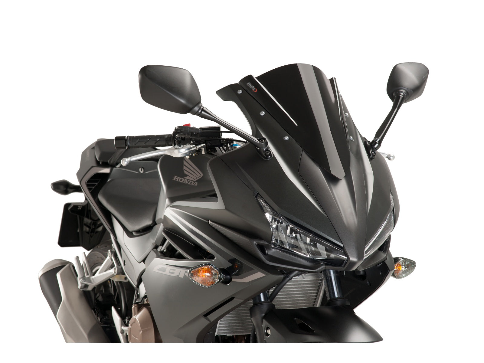 Puig Z-Racing Screen In Clear for Honda CBR500 R (16-18)