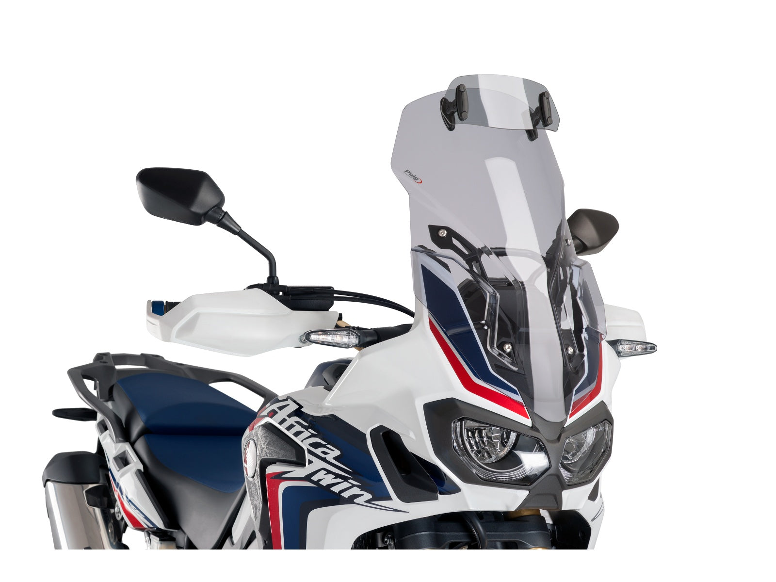 Puig Touring Screen With Extender In Light Smoke for Honda Africa Twin CRF1000L (16-19)