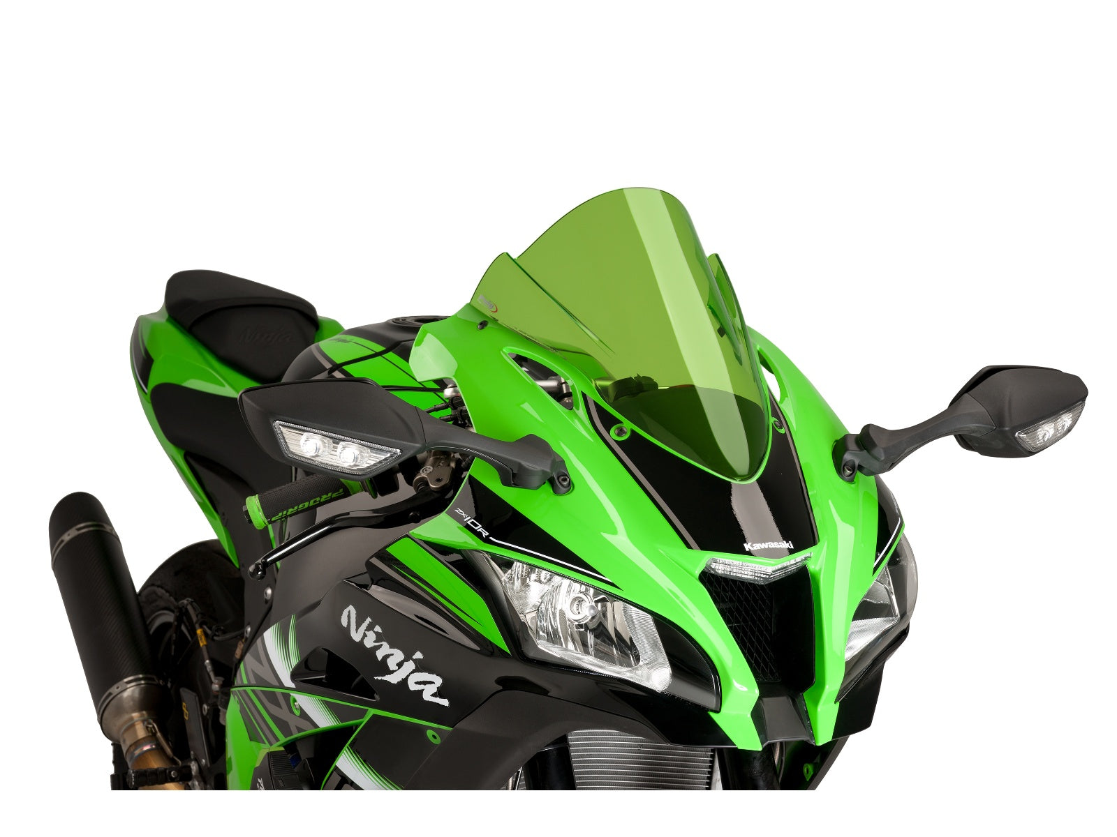 Puig Z-Racing Screen In Clear for Kawasaki ZX-10R Ninja KRT (16-20)