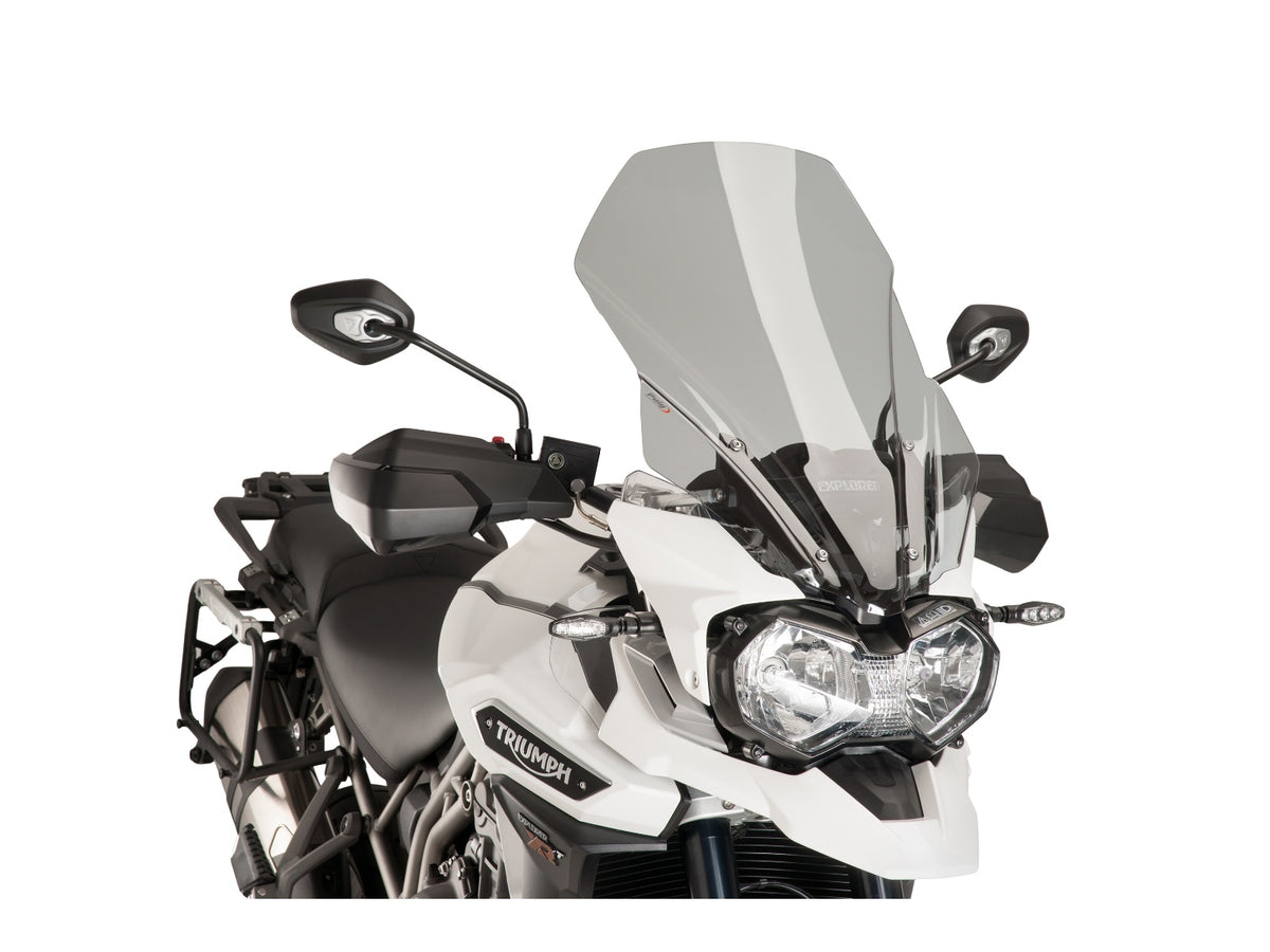 Puig Touring Screen In Clear for Triumph Tiger Explorer 1200 XC (16-17)