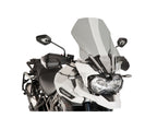 Puig Touring Screen In Clear for Triumph Tiger Explorer 1200 XCX Low (16-17)