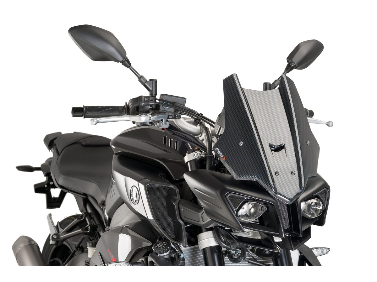 Puig Touring Screen In Clear for Yamaha MT-10 (16-21)