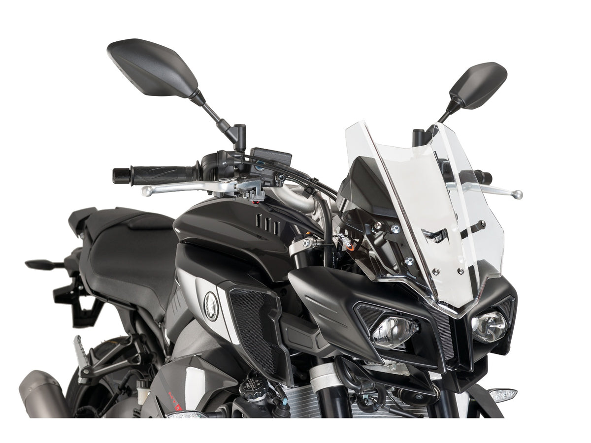 Puig Touring Screen In Clear for Yamaha MT-10 (16-21)