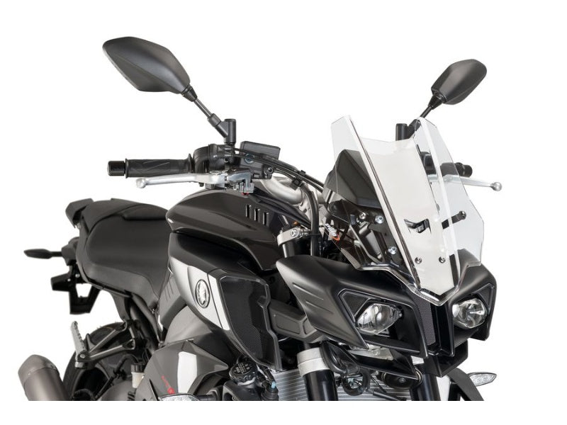 Puig Touring Screen In Clear for Yamaha MT-10 SP (17-21) Main image