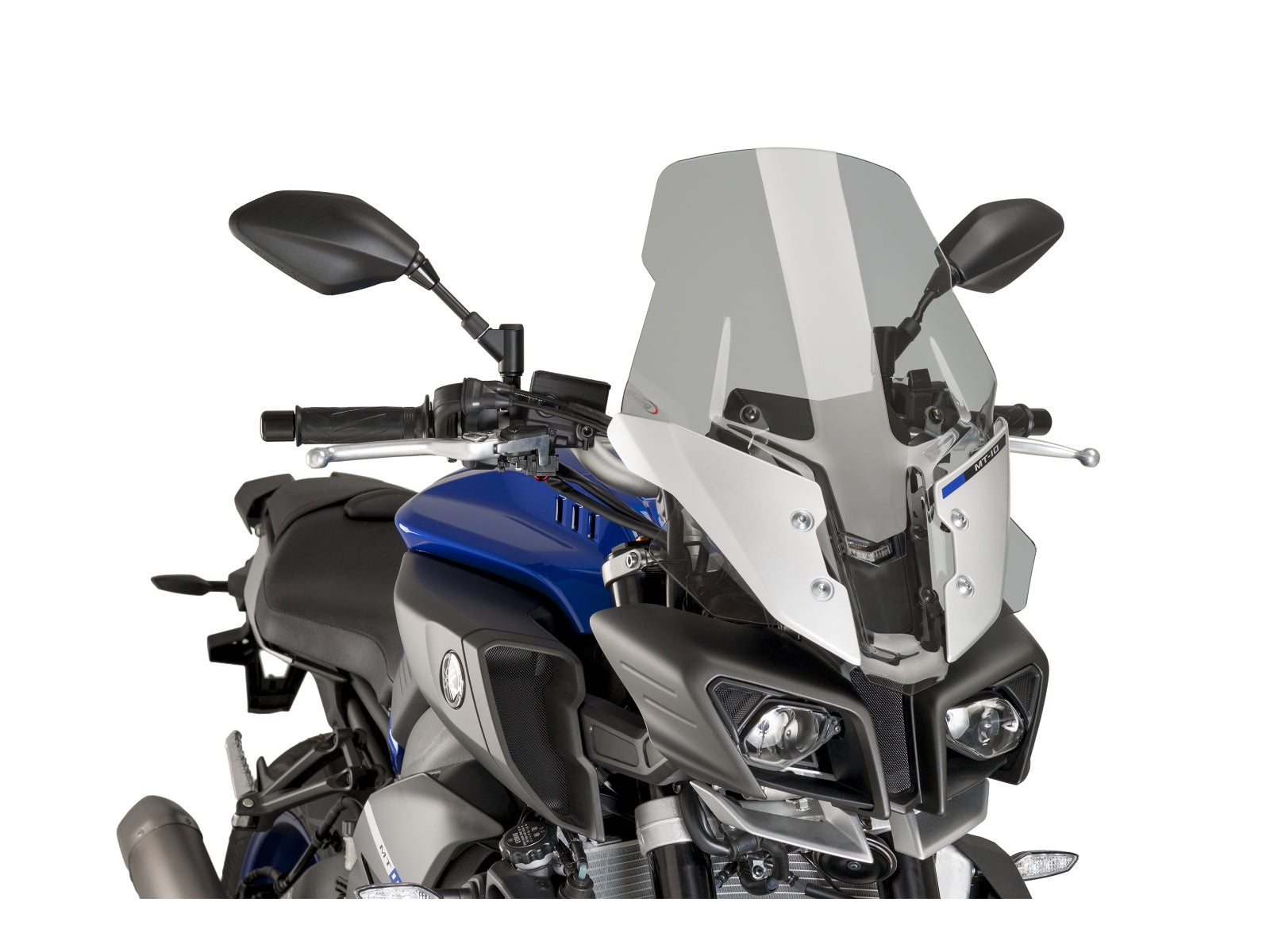 Puig Touring Plus Screen In Clear for Yamaha MT-10 (16-21)