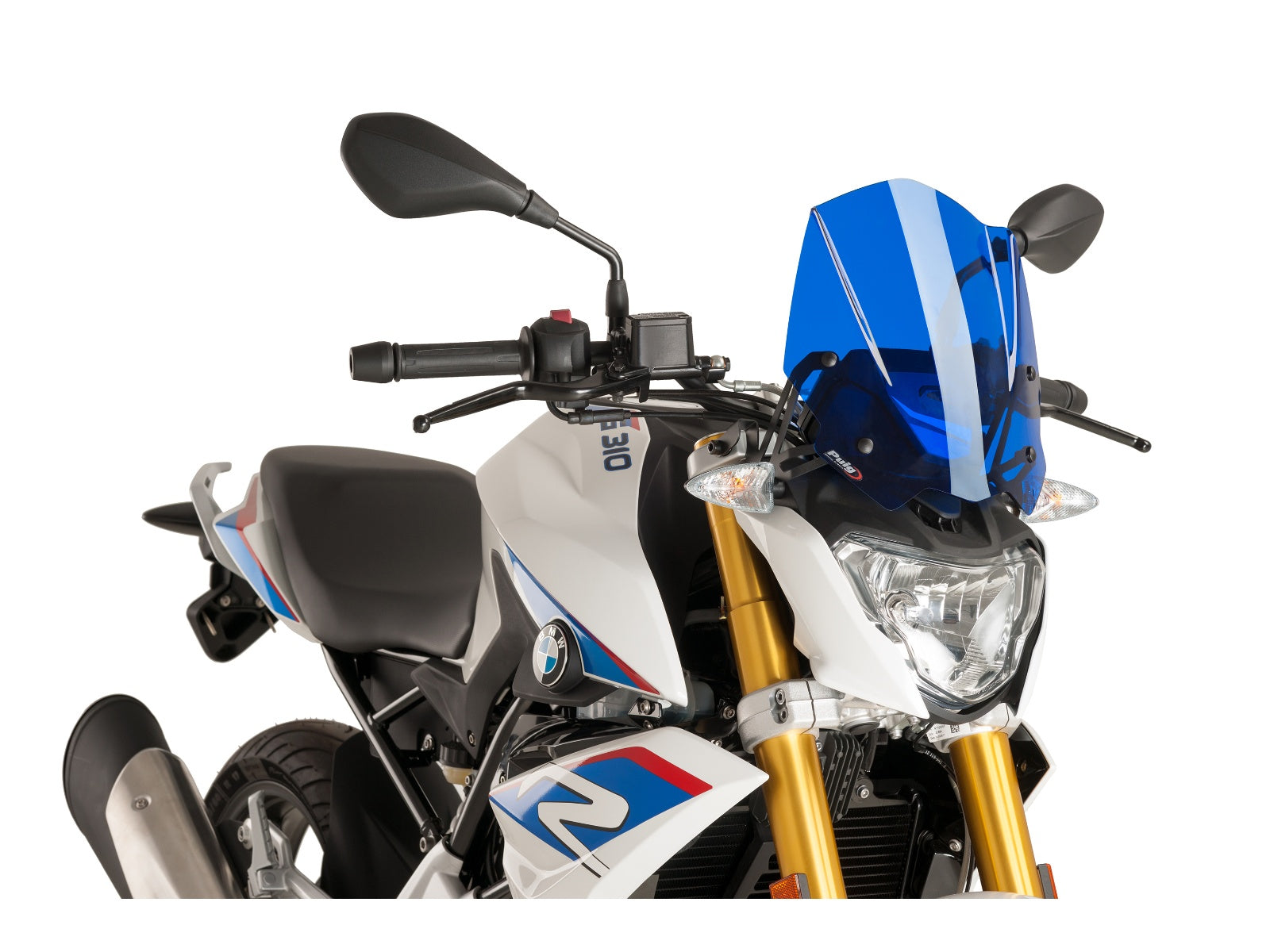 Puig New Generation Sport Screen In Clear for BMW G310 R (16-25)