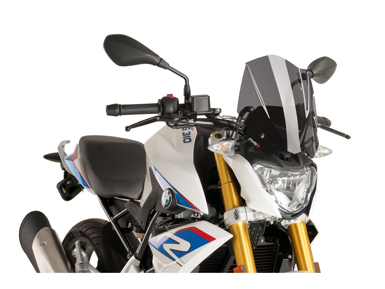 Puig New Generation Sport Screen In Clear for BMW G310 R (16-25)