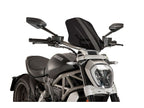Puig New Generation Adjustable Screen In Clear for Ducati XDiavel S (16-24)