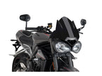 Puig New Generation Sport Screen In Clear for Triumph Street Triple 765 R (17-20)