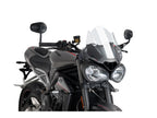 Puig New Generation Sport Screen In Clear for Triumph Street Triple 765 RS (17-19)