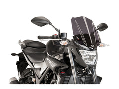 Puig New Generation Touring Screen In Clear for Yamaha MT-03 (16-19)