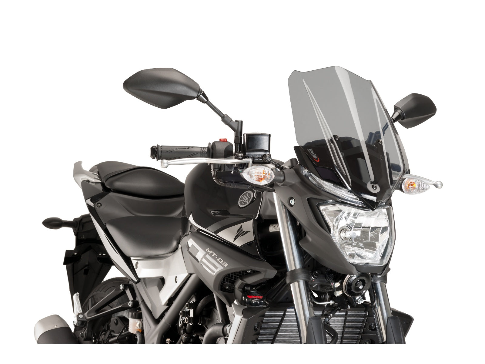 Puig New Generation Touring Screen In Clear for Yamaha MT-03 (16-19)